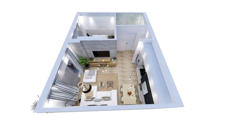 Investičná príležitosť v obľúbenom projekte 67,46 m2/4NP. Pokračovanie v splátkach - 2