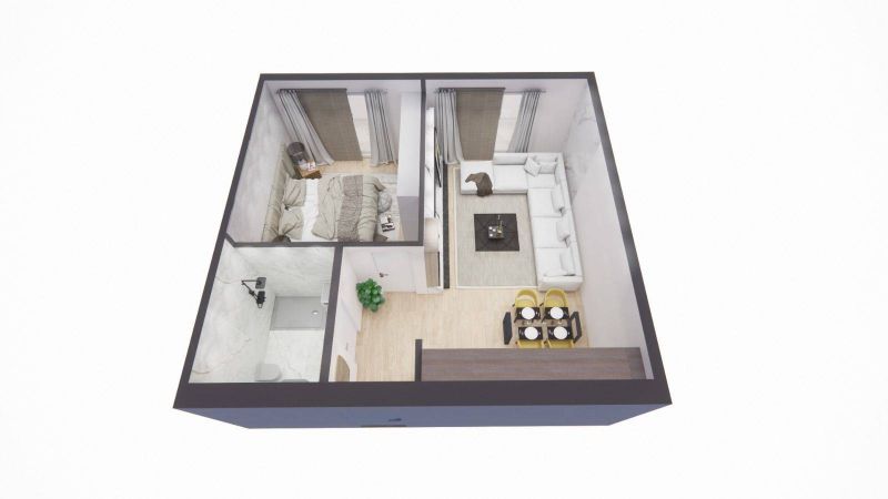 Investičná príležitosť v obľúbenom projekte 67,46 m2/4NP. Pokračovanie v splátkach - 3
