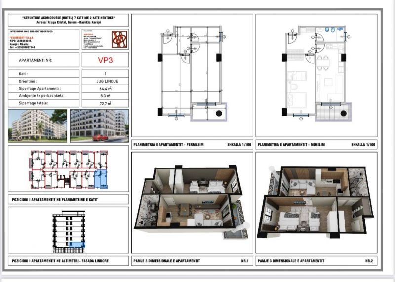 Apartmány v rezorte s Aquaparkom. Už vo výstavbe! Len 200m od mora. - 16