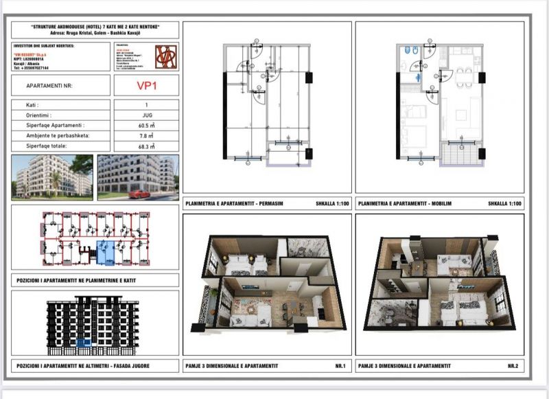 Apartmány v rezorte s Aquaparkom. Už vo výstavbe! Len 200m od mora. - 17