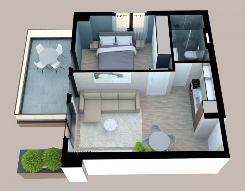 Projekt s bazénom a výhľadom na more od 800€/m2,  aj na splátky. - 10