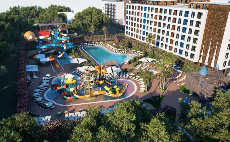 Apartmány v rezorte s Aquaparkom. Už vo výstavbe! Len 200m od mora. - 36