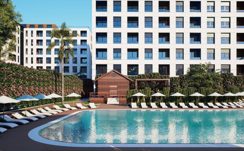 Apartmány v rezorte s Aquaparkom. Už vo výstavbe! Len 200m od mora. - 39
