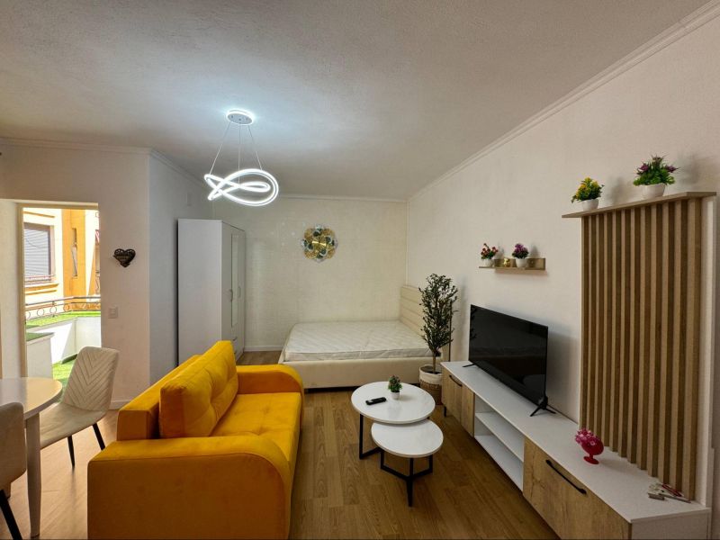 Newly furnished studio with a balcony near the sea. - 1